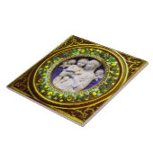 MADONNA MIT KIND, ANGELS RENAISSANCE FLORAL CROWN FLIESE (Seite)