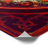 MADONNA MIT KIND, ANGELS RENAISSANCE FLORAL CROWN POSTER (Ecke)