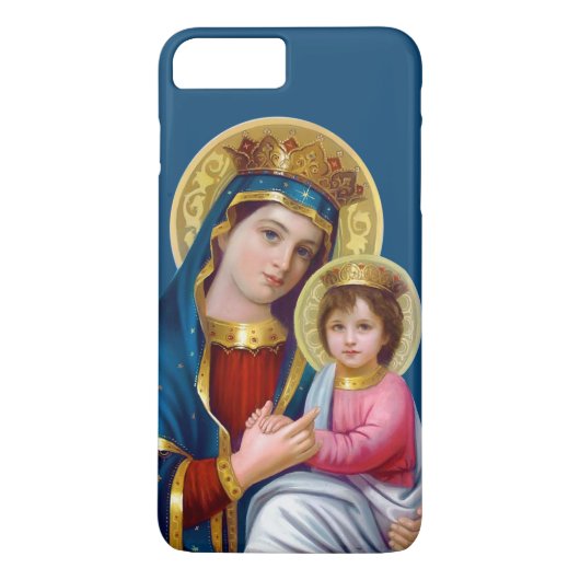 Madonna mit Kind Case-Mate iPhone Hülle (Rückseite)