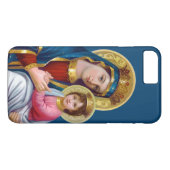 Madonna mit Kind Case-Mate iPhone Hülle (Rückseite (Horizontal))