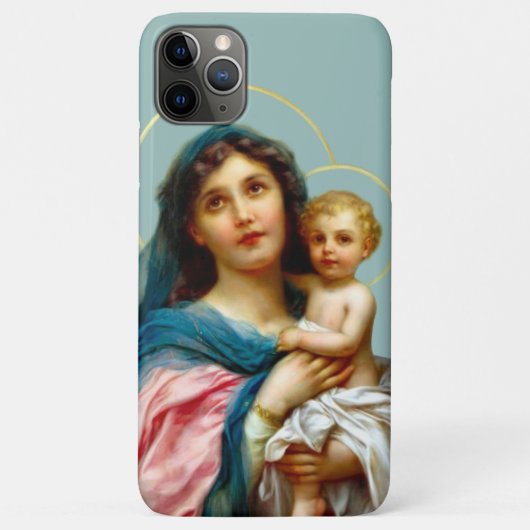 Madonna mit Kind Case-Mate iPhone Hülle (Rückseite)