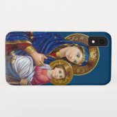 Madonna mit Kind Case-Mate iPhone Hülle (Rückseite (Horizontal))