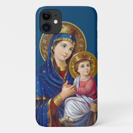 Madonna mit Kind Case-Mate iPhone Hülle (Rückseite)