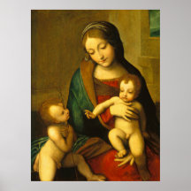 Madonna mit Kind - Correggio Kunstvoll wandern im 