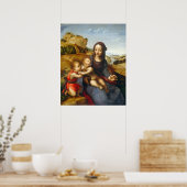 Madonna mit Kind - de la Almedina Kunstmuseum Poster (Küche)
