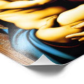 Madonna mit Kind Fotodruck (Ecke)