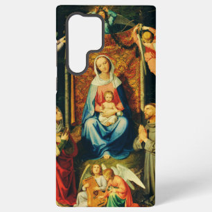 Madonna mit Kind, Hl. Adelheid und Hl. Franziskus Samsung Galaxy Hülle