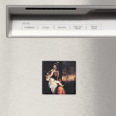 Madonna mit Kind im Abend Landschaft - Tirol Magnet (In Situ (Geschirrspüler))