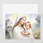 Madonna mit Kind Jesus (Vorne/Hinten)