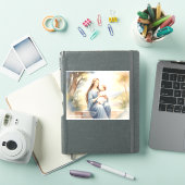 Madonna mit Kind Jesus Aufkleber (iPad Hülle)