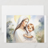 Madonna mit Kind Jesus Briefpapier (Vorne/Hinten)
