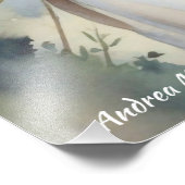 Madonna mit Kind Jesus Fotodruck (Ecke)