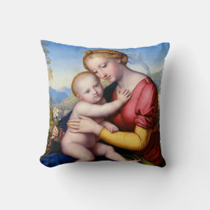 Madonna mit Kind Kissen