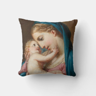Madonna mit Kind Kissen