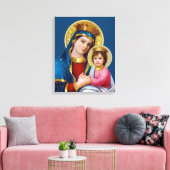 Madonna mit Kind Leinwanddruck (Insitu (Wohnzimmer))