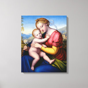 Madonna mit Kind Leinwanddruck