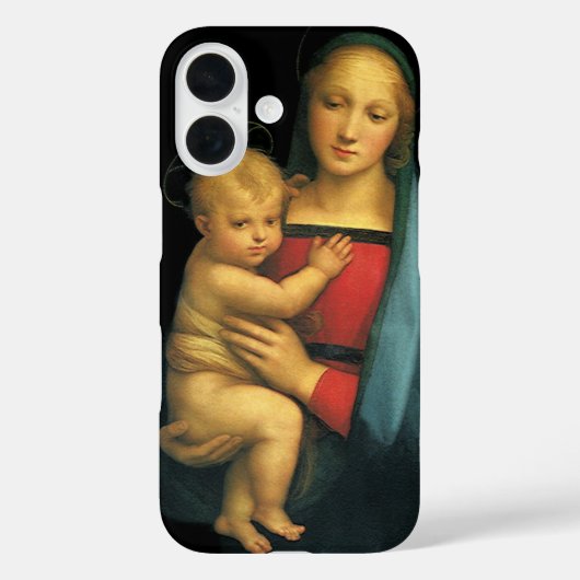 Madonna mit Kind, Madonna del Granduca von Raphael Case-Mate iPhone Hülle (Rückseite)