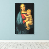 Madonna mit Kind, Madonna del Granduca von Raphael Leinwanddruck (Insitu (Holzboden))