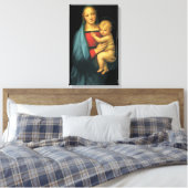 Madonna mit Kind, Madonna del Granduca von Raphael Leinwanddruck (Insitu (Schlafzimmer))