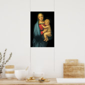 Madonna mit Kind, Madonna del Granduca von Raphael Poster (Küche)