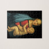 Madonna mit Kind, Madonna del Granduca von Raphael Puzzle (Horizontal)