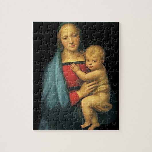 Madonna mit Kind, Madonna del Granduca von Raphael Puzzle (Vertikal)