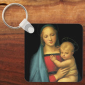 Madonna mit Kind, Madonna del Granduca von Raphael Schlüsselanhänger (Vorderseite)