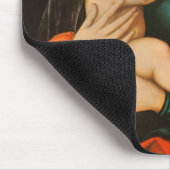 Madonna mit Kind Mousepad (Ecke)