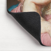 Madonna mit Kind Mousepad (Ecke)
