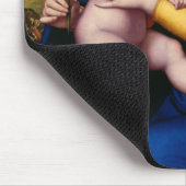 Madonna mit Kind Mousepad (Ecke)