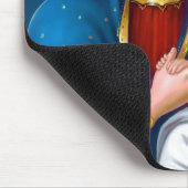 Madonna mit Kind Mousepad (Ecke)