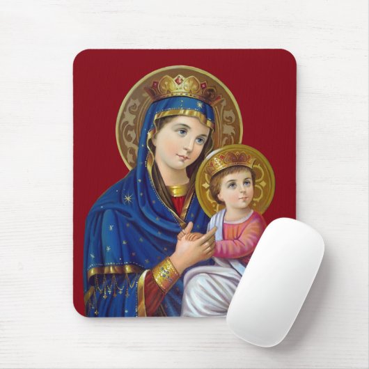 Madonna mit Kind Mousepad (Mit Mouse)