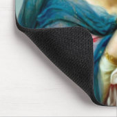 Madonna mit Kind Mousepad (Ecke)