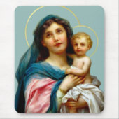 Madonna mit Kind Mousepad (Vorne)