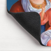 Madonna mit Kind Mousepad (Ecke)
