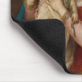 Madonna mit Kind Mousepad (Ecke)