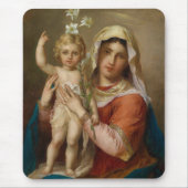 Madonna mit Kind Mousepad (Vorne)