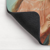 Madonna mit Kind Mousepad (Ecke)