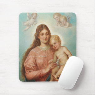 Madonna mit Kind Mousepad