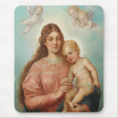 Madonna mit Kind Mousepad (Vorne)