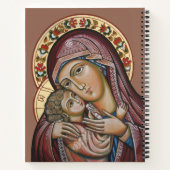 Madonna mit Kind Notizblock (Rückseite)