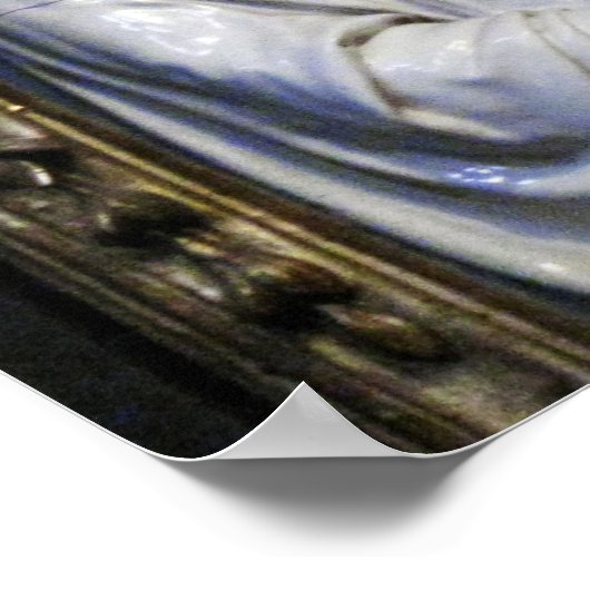 MADONNA MIT KIND POSTER (Ecke)