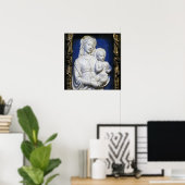 MADONNA MIT KIND POSTER (Heimbüro)