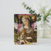 Madonna mit Kind Postkarte (Stehend Vorderseite)