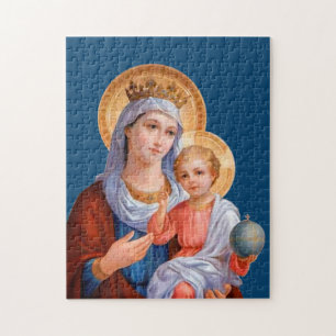 Madonna mit Kind Puzzle