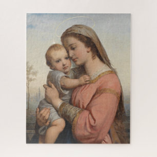 Madonna mit Kind Puzzle