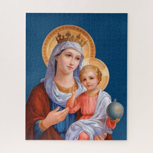 Madonna mit Kind Puzzle (Vertikal)