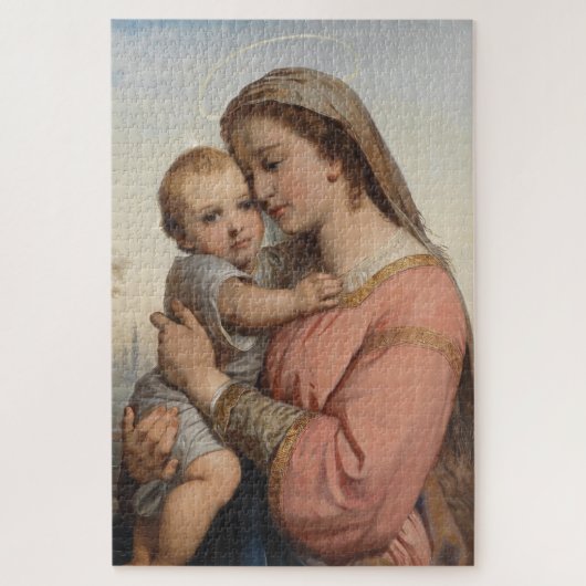 Madonna mit Kind Puzzle (Vertikal)