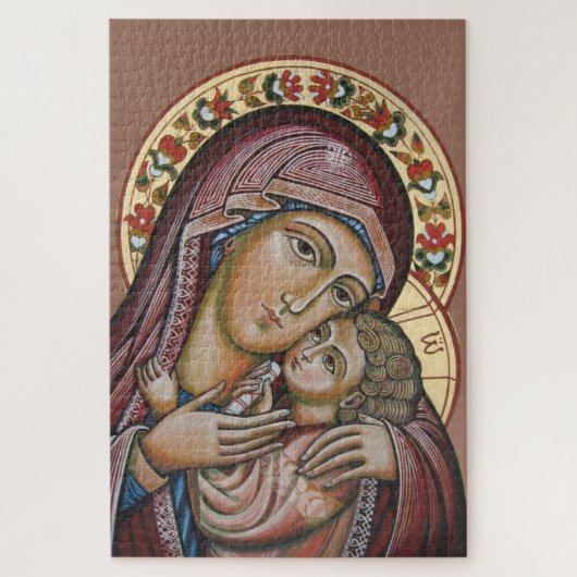 Madonna mit Kind Puzzle (Vertikal)