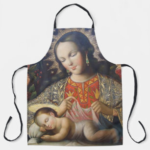 Madonna mit Kind Schürze